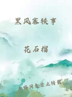 黑风寨轶事