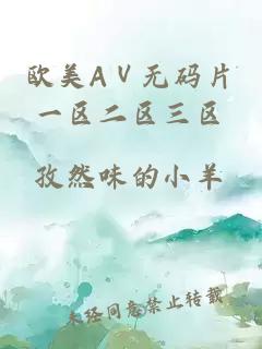 欧美AⅤ无码片一区二区三区